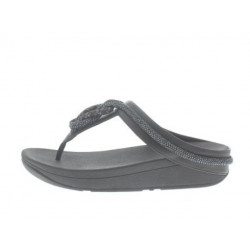 FitFlop Fino crystal-cord toe-post