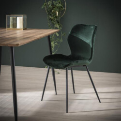 Hoyz Hoyz velvet stoel kuip zitting - 4 stuks