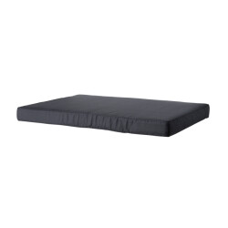 Madison lounge basic black 120x80 antraciet