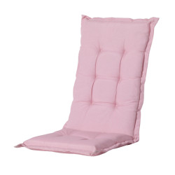 Madison tuinkussens hoge rug panama soft pink 123x50 -
