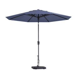 Madison parasol paros ii round safier blue 300cm -