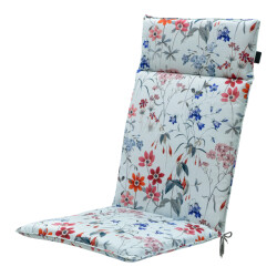 Madison tuinkussen hoge rug milly indigo 120x50cm