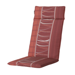 Madison hoge rug lines brick red 120x50 -