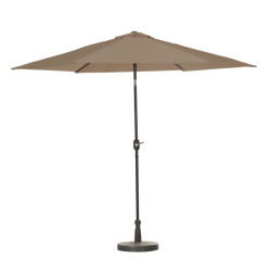 Madison parasol tenerife round taupe 300cm -