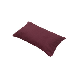 Madison sierkussen 50x30 - bordeaux recycled canvas