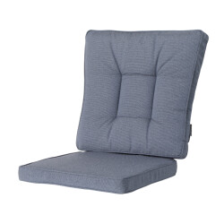Madison Wicker dining set outdoor manchester denim grey 46x95