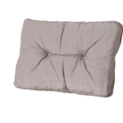Madison florance rugkussen panama taupe 60x43 -