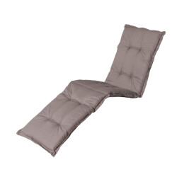 Madison Ligbedkussen basic taupe 200x60 -