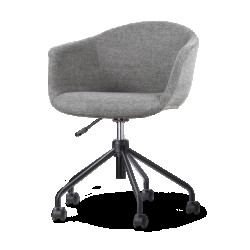 Nolon Nout-otis bureaustoel zwart onderstel