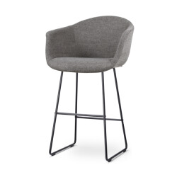 Nolon Nino-otis barkruk zwart onderstel 75 cm