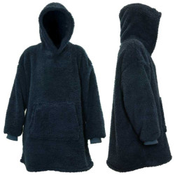 Unique Living hoodie teddy 70x50cm blue