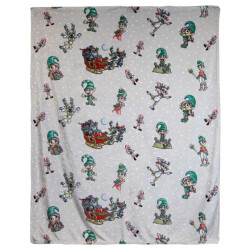 Unique Living plaid natale 150x200cm dessin 1