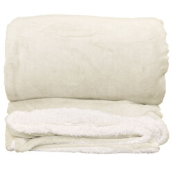 Unique Living plaid lars xl 220x240cm dove white