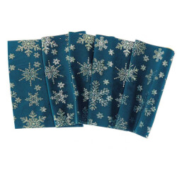 Unique Living decofabric ice crystal 28x300cm ice crystal