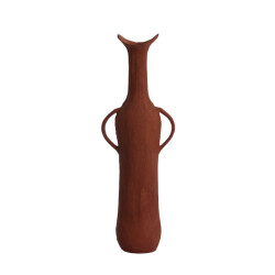 Light & Living vaas deco 17x11x50,5 cm anconi steen