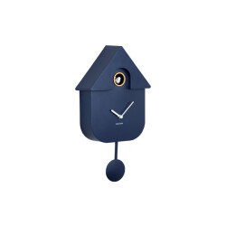 Karlsson wandklok modern cuckoo donker