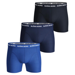 Björn Borg Shorts sammy solid essential 3 pack