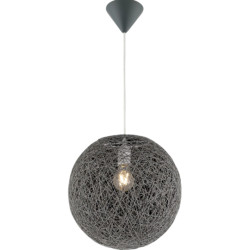 Globo Moderne hanglamp coropuna l:32cm e27 kunststof -