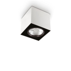 Ideal Lux mood plafondlamp aluminium gu10 wit