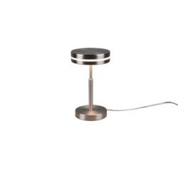 Trio Moderne led tafellamp franklin metaal -