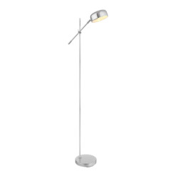 Globo Vloerlamp 139 cm | schakelaar | e14 | modern | metaal | woonkamer | leeslamp