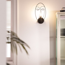 Bussandri Exclusive moderne wandlamp metaal modern e14 l:17cm voor binnen woonkamer eetkamer slaapkamer wandlampen -