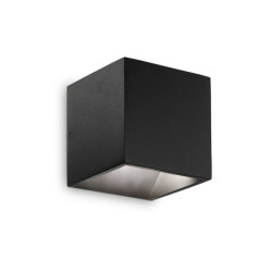 Ideal Lux rubik wandlamp aluminium led zwart