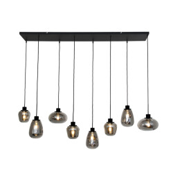 Bright Home Design hanglamp stella glas 8-lichts