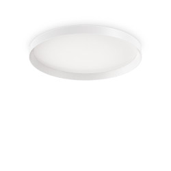 Ideal Lux fly plafondlamp aluminium led wit