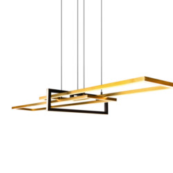 Trio Moderne hanglamp salinas metaal - led hoogte verstelbaar dimbaar led hanglampen