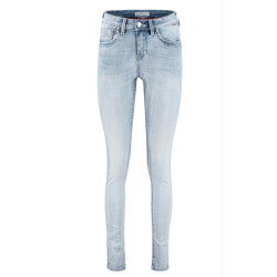 Red Button 00-07 blue denim
