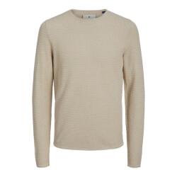Jack & Jones Jprblumiguel knit crew neck noos beige
