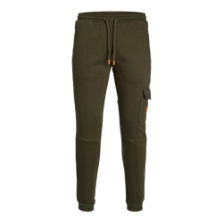 Jack & Jones Jpstwill jjhunters cargosweat pants donker
