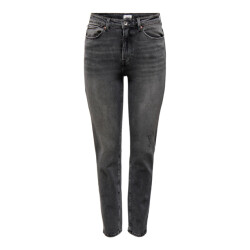 Only Onlemily stretch hw st ank cro614 n grey denim