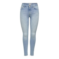 Only Onblush life mid sk ank rw rea306 noos blue denim