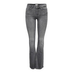 Only Onlblush life mid flared tai0918 grey denim