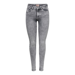 Only Onlblush life mid sk tai918 grey denim