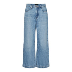 Vero Moda Vmkathy hr wide cropped jeans gu382 blue denim