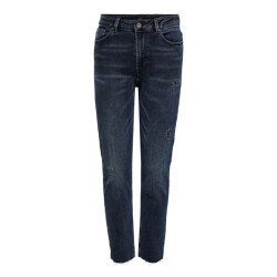 Only Onlemily life hw st rw cr ak mae546 blue denim