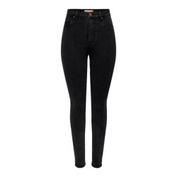 Only Onlrain-wauw ex hw sk lg ank dnm g black denim