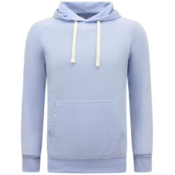 Enos Hoodie effen basic hoodie