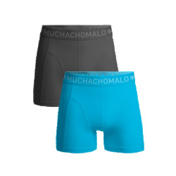 Muchachomalo Jongens 2-pack boxershorts effen