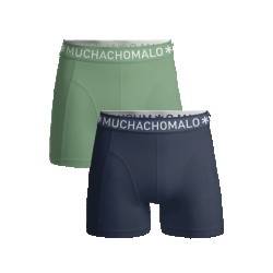 Muchachomalo Jongens 2-pack boxershorts effen