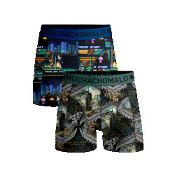 Muchachomalo Jongens 2-pack boxershorts muhammad ali experience