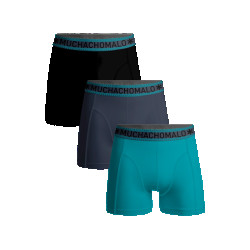 Muchachomalo Jongens 3-pack boxershorts effen