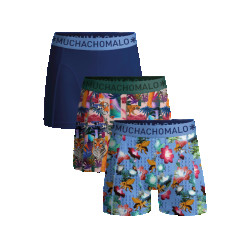 Muchachomalo Jongens 3-pack boxershorts bricks