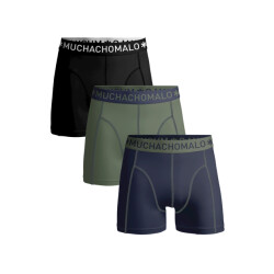 Muchachomalo Jongens 3-pack boxershorts effen