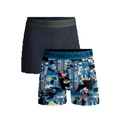 Muchachomalo Jongens 2-pack boxershorts waterfalls