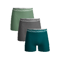 Muchachomalo Jongens 3-pack boxershorts effen