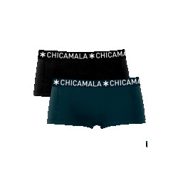 Muchachomalo Meisjes 2-pack boxershorts effen